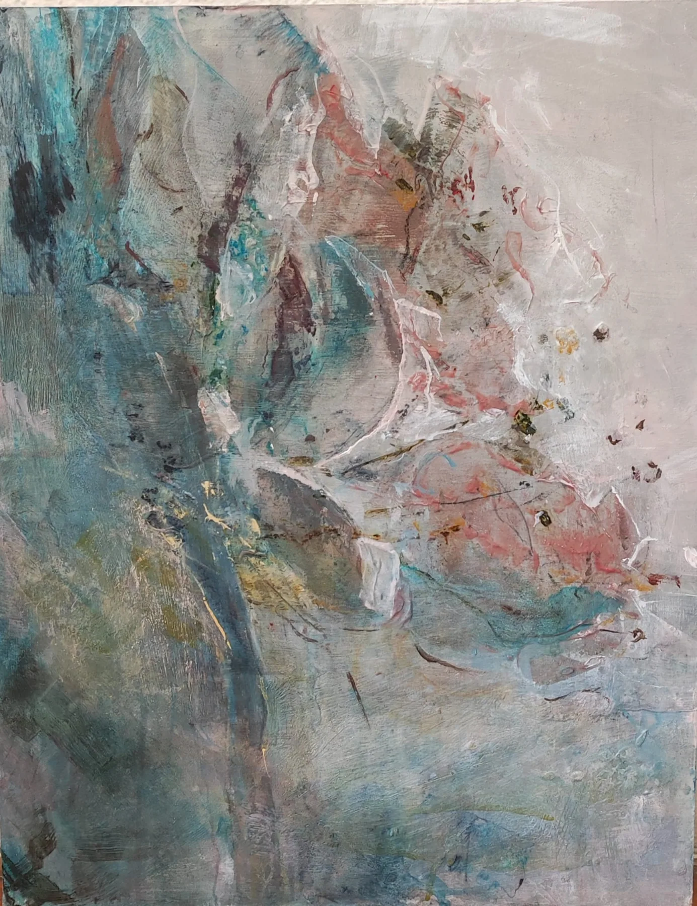 Rama en Flor, pintura de Marta Pérez-Peñas