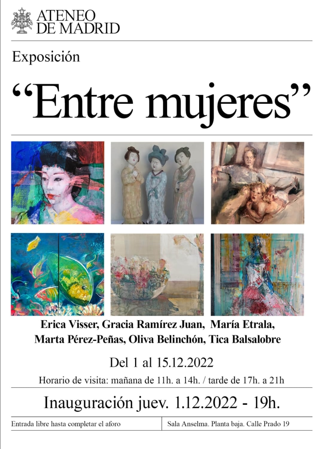 Cartel de Entre mujeres