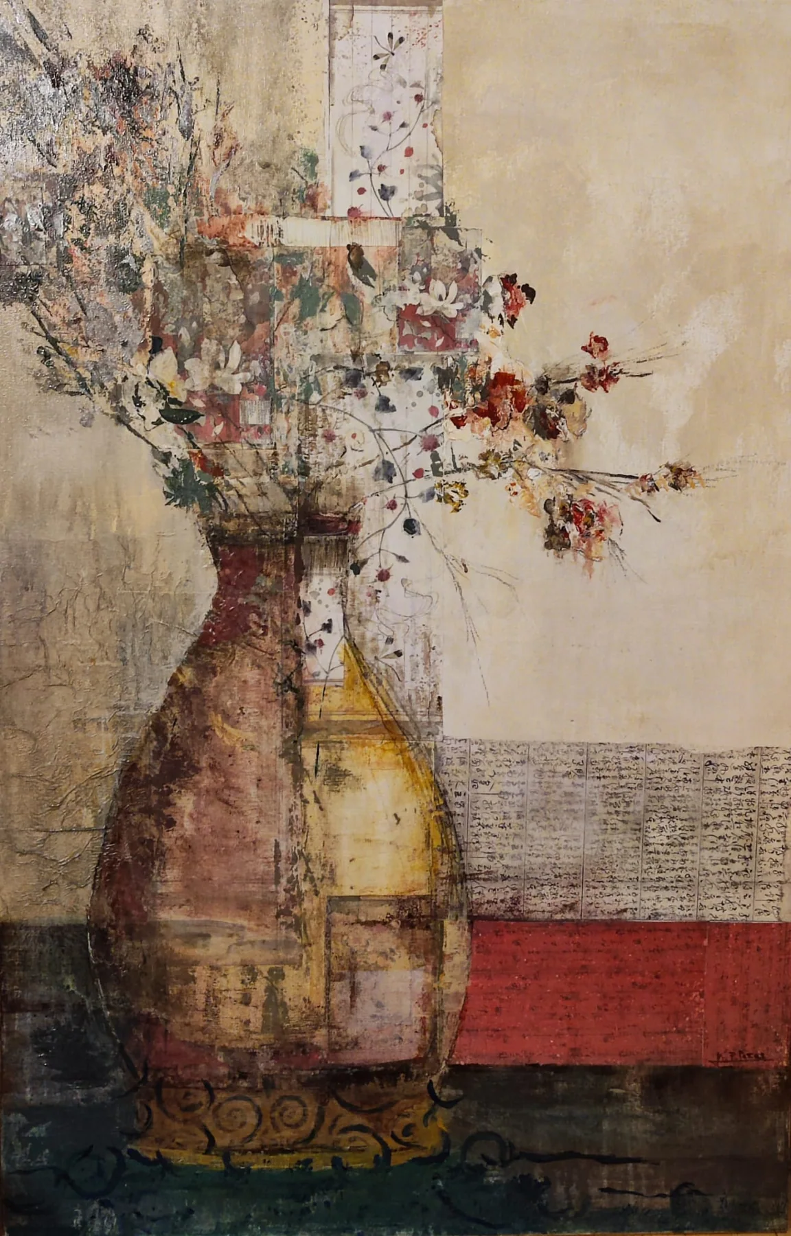 Bodegón  Japonés (Seibutsu-ga) I, pintura de Marta Pérez-Peñas