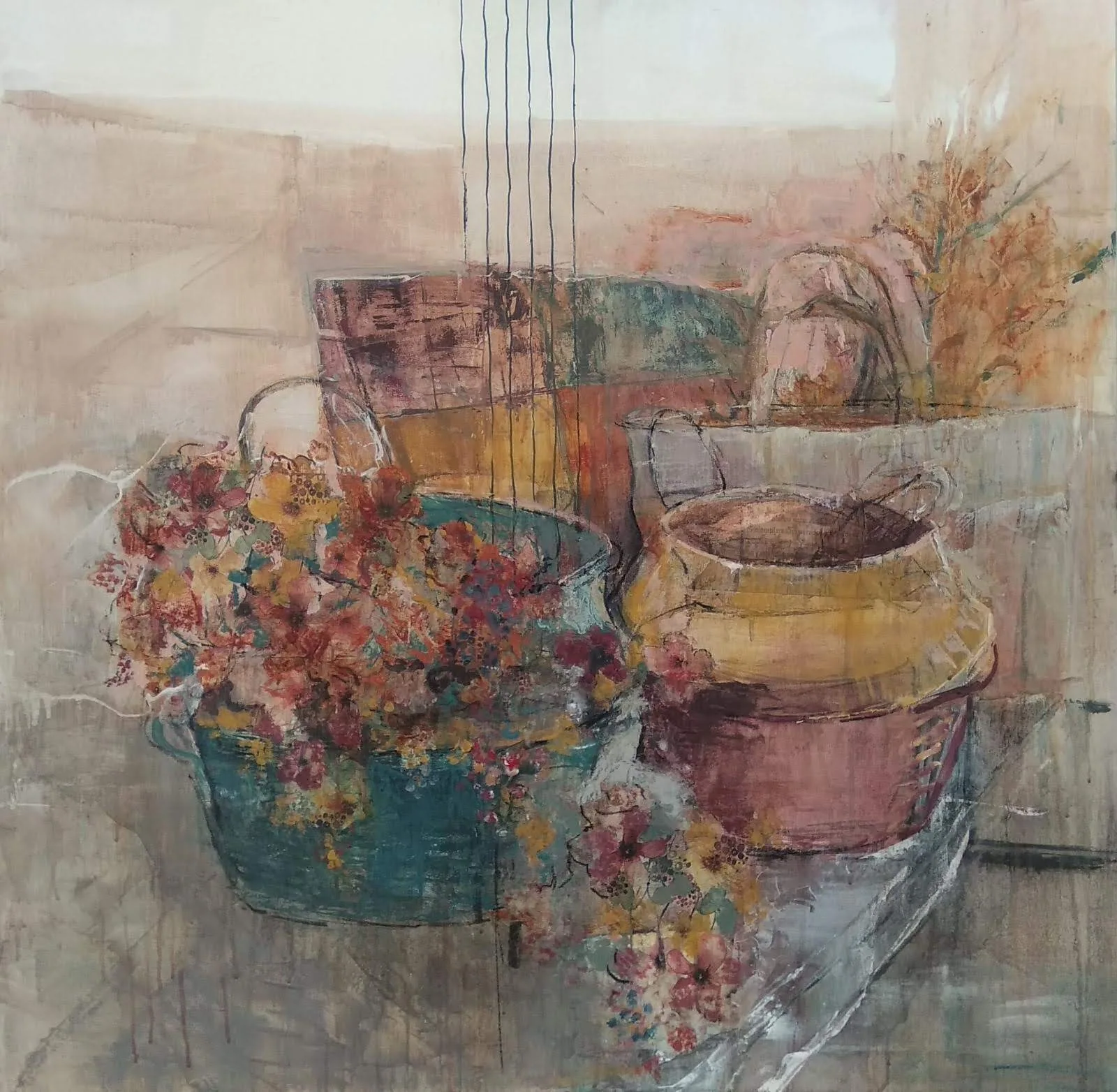 Verano, pintura de Marta Pérez-Peñas