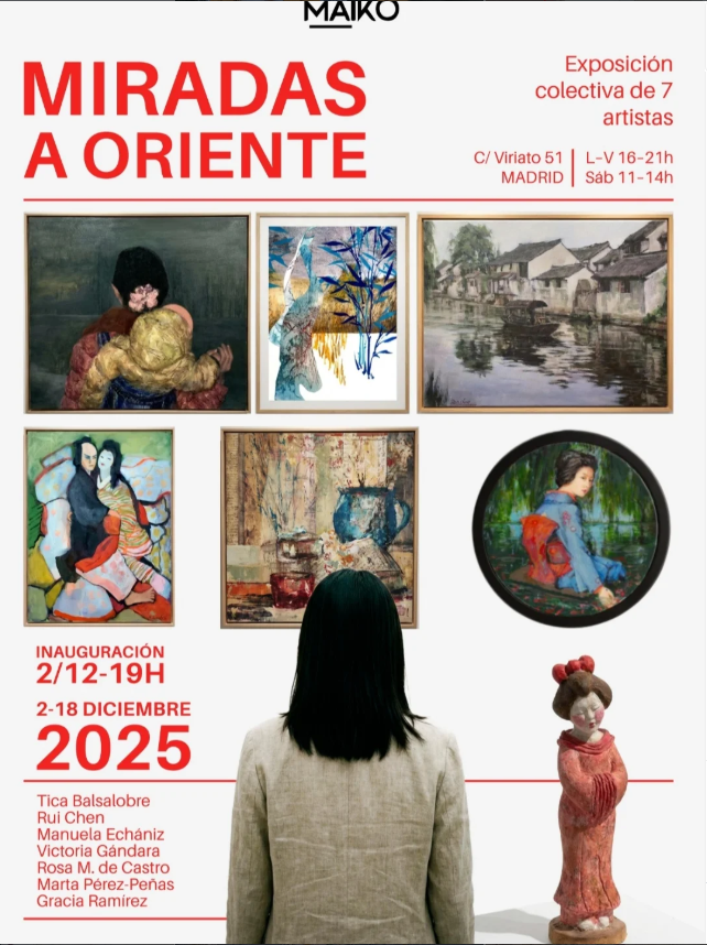 Cartel de Miradas a Oriente