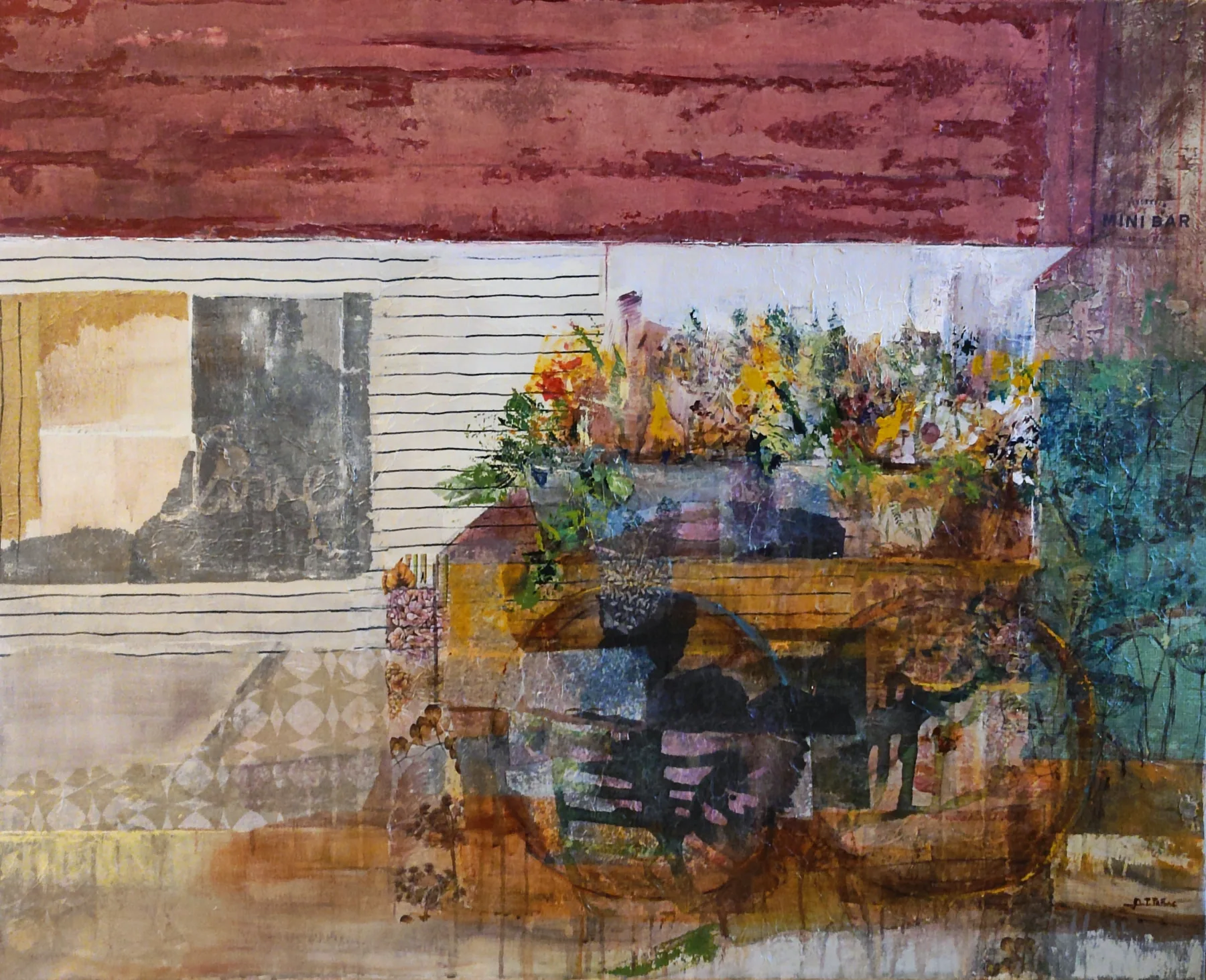 Carro de Olden, pintura de Marta Pérez-Peñas